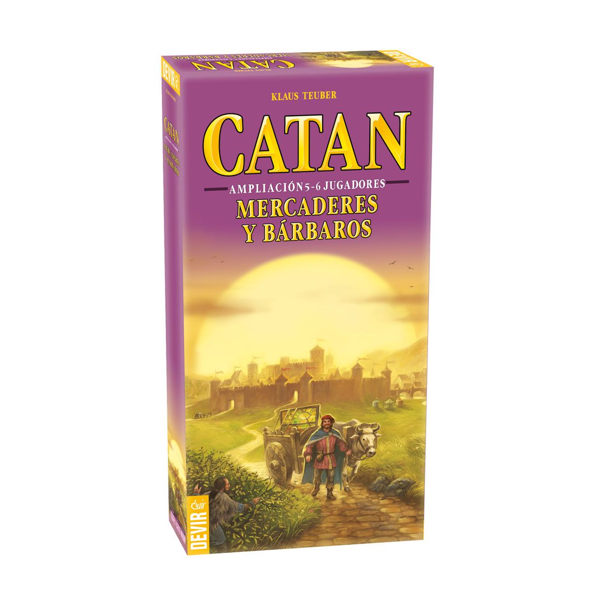 DEVIR - Catan: Mercaderes y Bárbaros – ampliación 5 y 6 jugadores