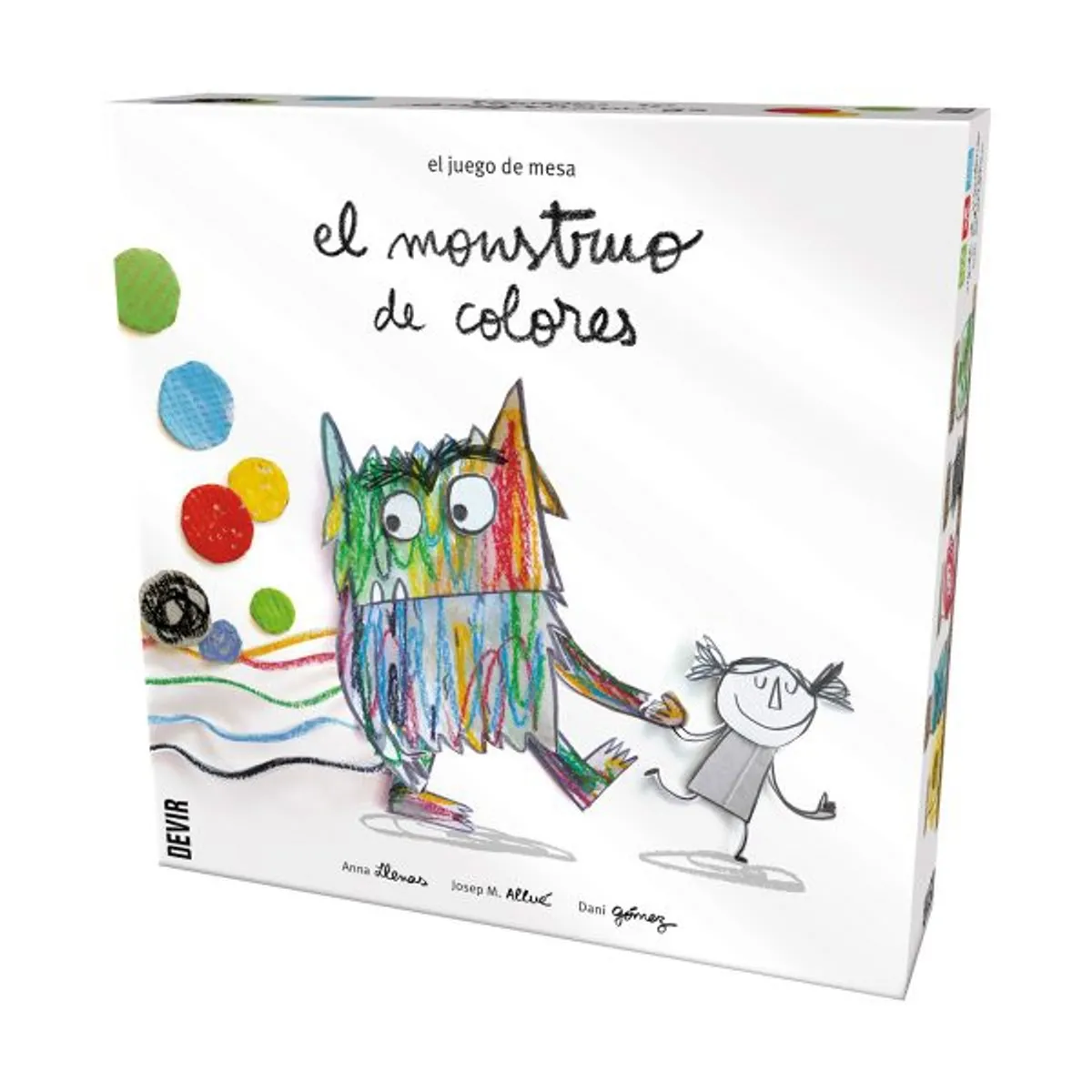 DEVIR - El Monstruo de Colores - Juego de Mesa