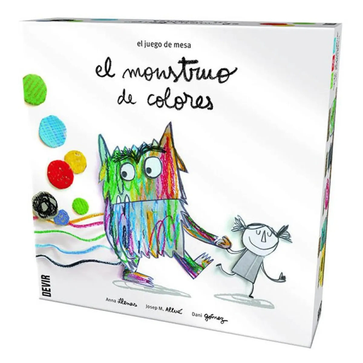 DEVIR - El Monstruo de Colores - Juego de Mesa