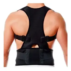 GENERICO - Faja Laboral Lumbar - Seguridad Trabajo Carga Fuerza L