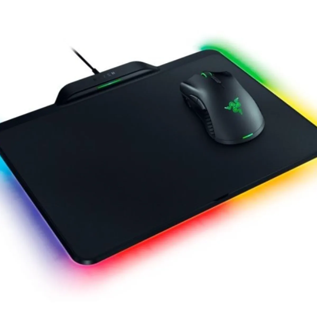 GENERICO - Mouse Pad Gamer Antideslizante RGB Alfombrilla Led 35x30cm