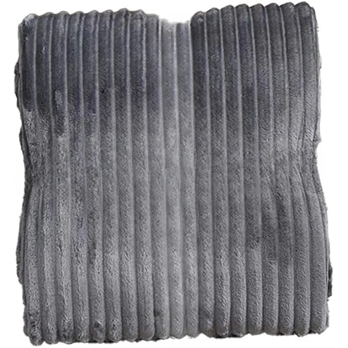 CRUSEC - Manta Gruesa Frazada Polar Suave Ropa Cama 150 X 200 Gris