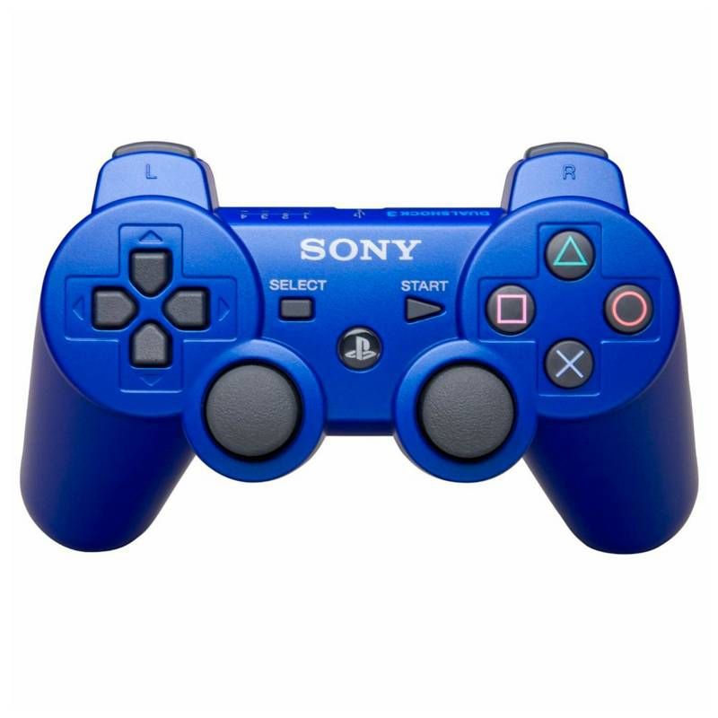 GENERICO - Control para ps3 Inalámbrico Control Azul