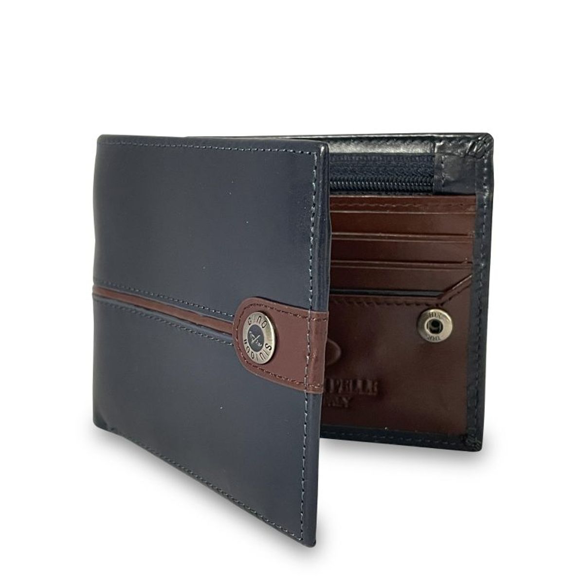 GINO RODINIS - Billetera Hombre 576 Azul Gino Rodinis