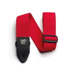 ERNIE BALL - Correa Polypro Roja 4040