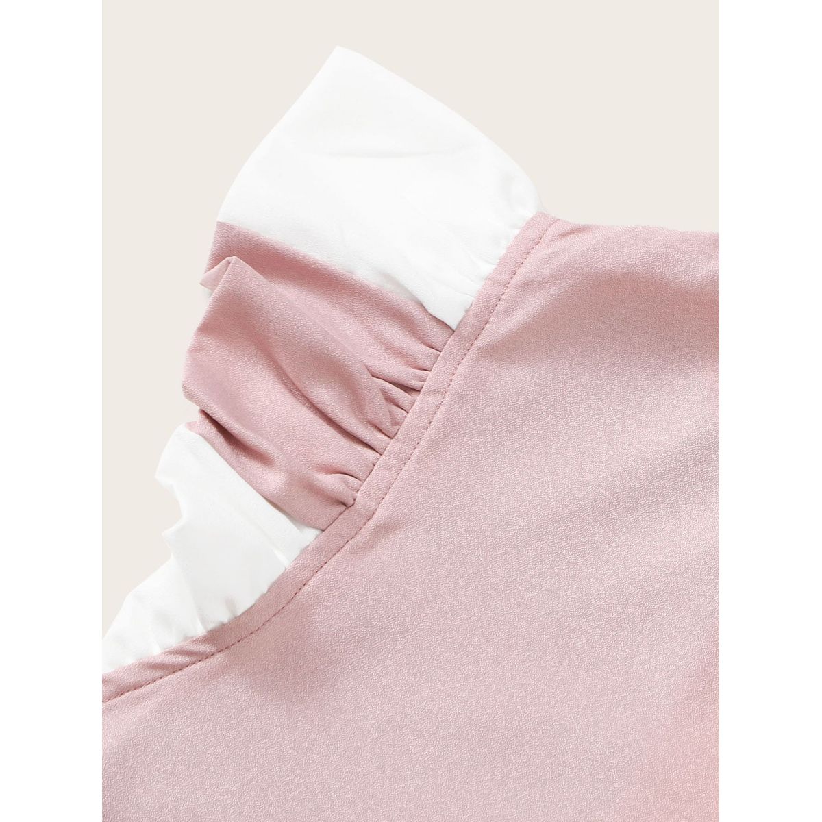 GENERICO - Blusa Top Colores Combinados Rosa