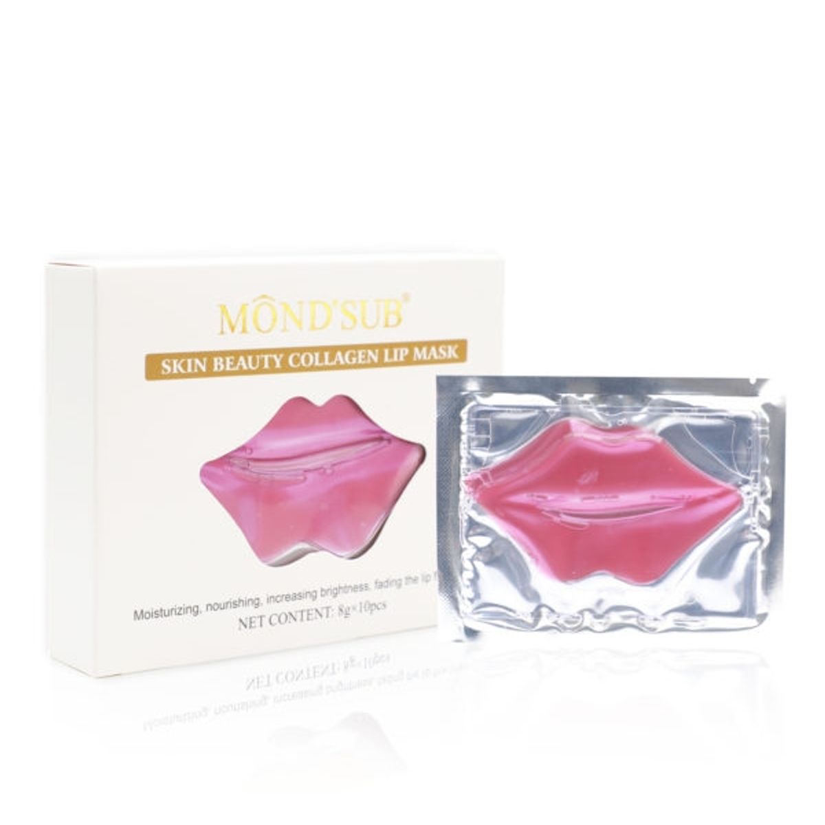 FLAMENCO - caja de 10 mascarillas de colageno para labios