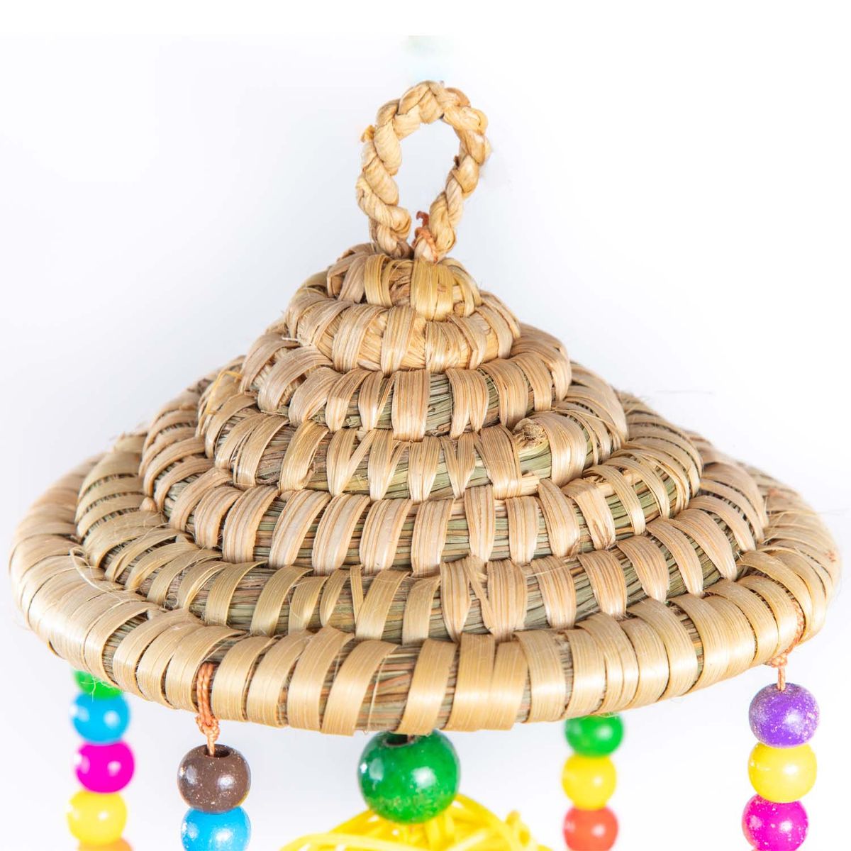 PROPLASTIC - COLGANTE DE VIENTO RATAN 46 CMS LARGO