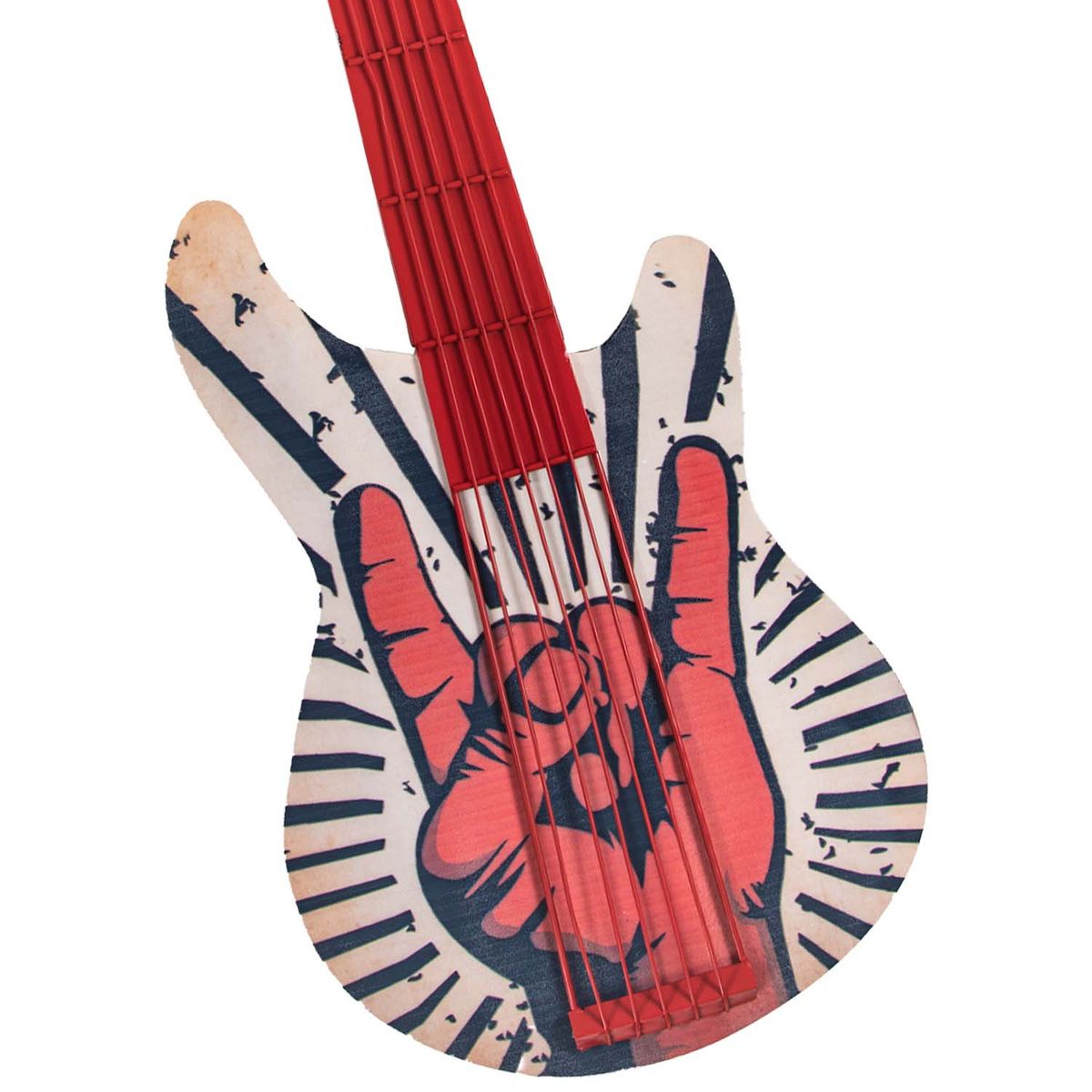PROPLASTIC - GUITARRA DECORATIVA DIBUJO DE MANO