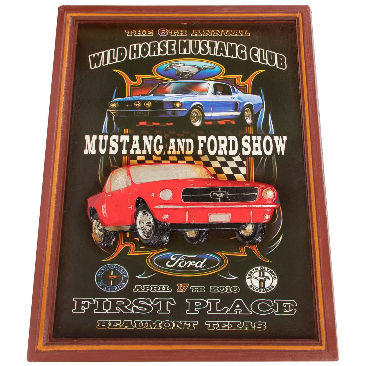 PROPLASTIC - CARTEL MUSTANG MADERA
