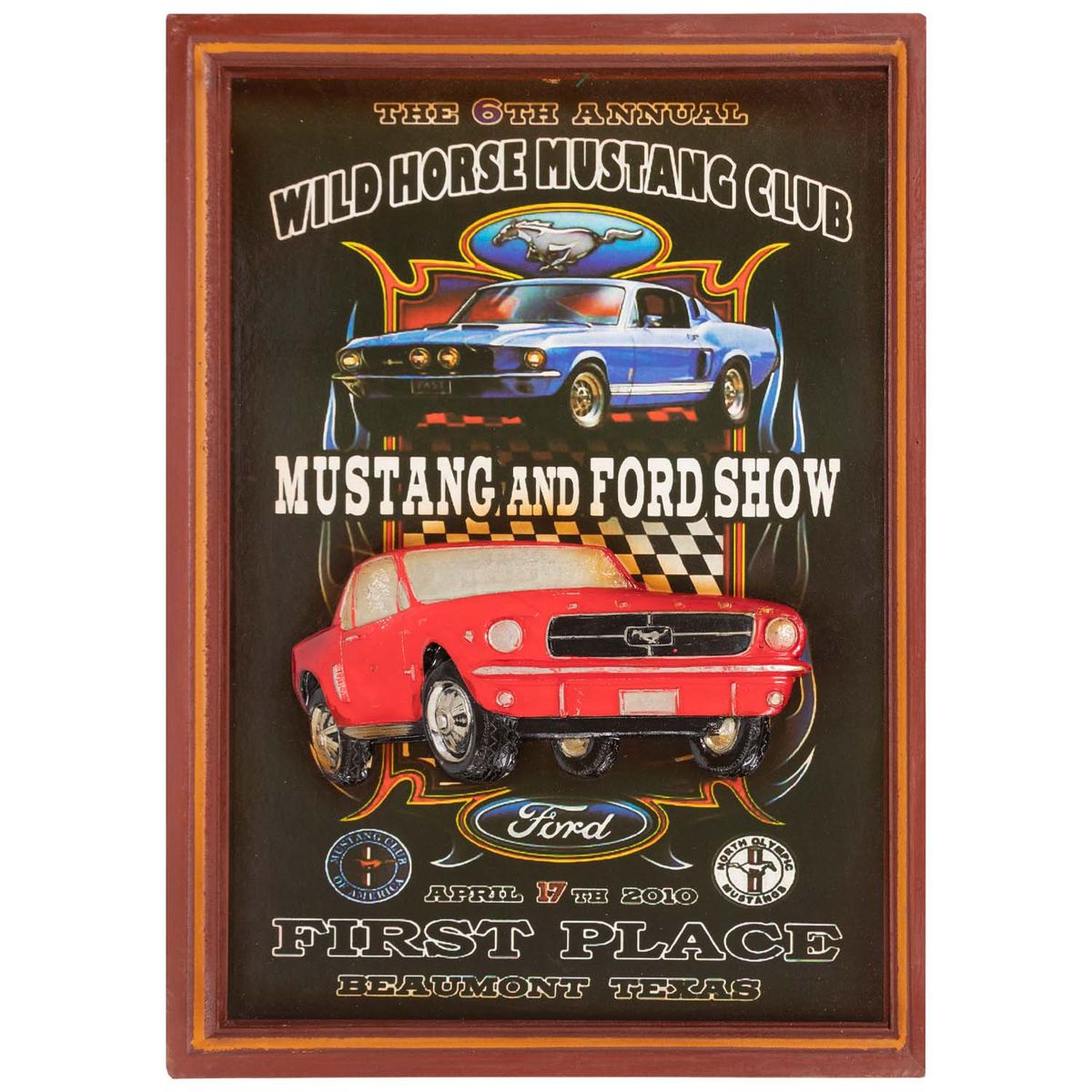PROPLASTIC - CARTEL MUSTANG MADERA