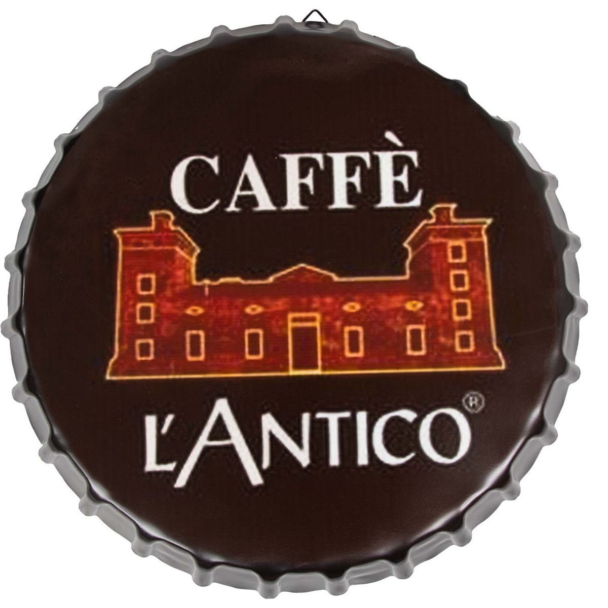 PROPLASTIC - TAPA BOTELLA DECORATIVA CAFFE LANTICO