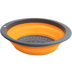 QLUX - COLADOR DE PLASTICO OVALADO NARANJO