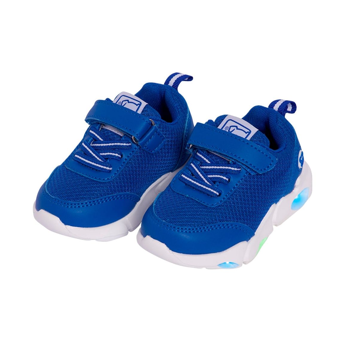 PILLIN - Zapatilla De Niño Luces Velcro Azul Pillin PILLIN