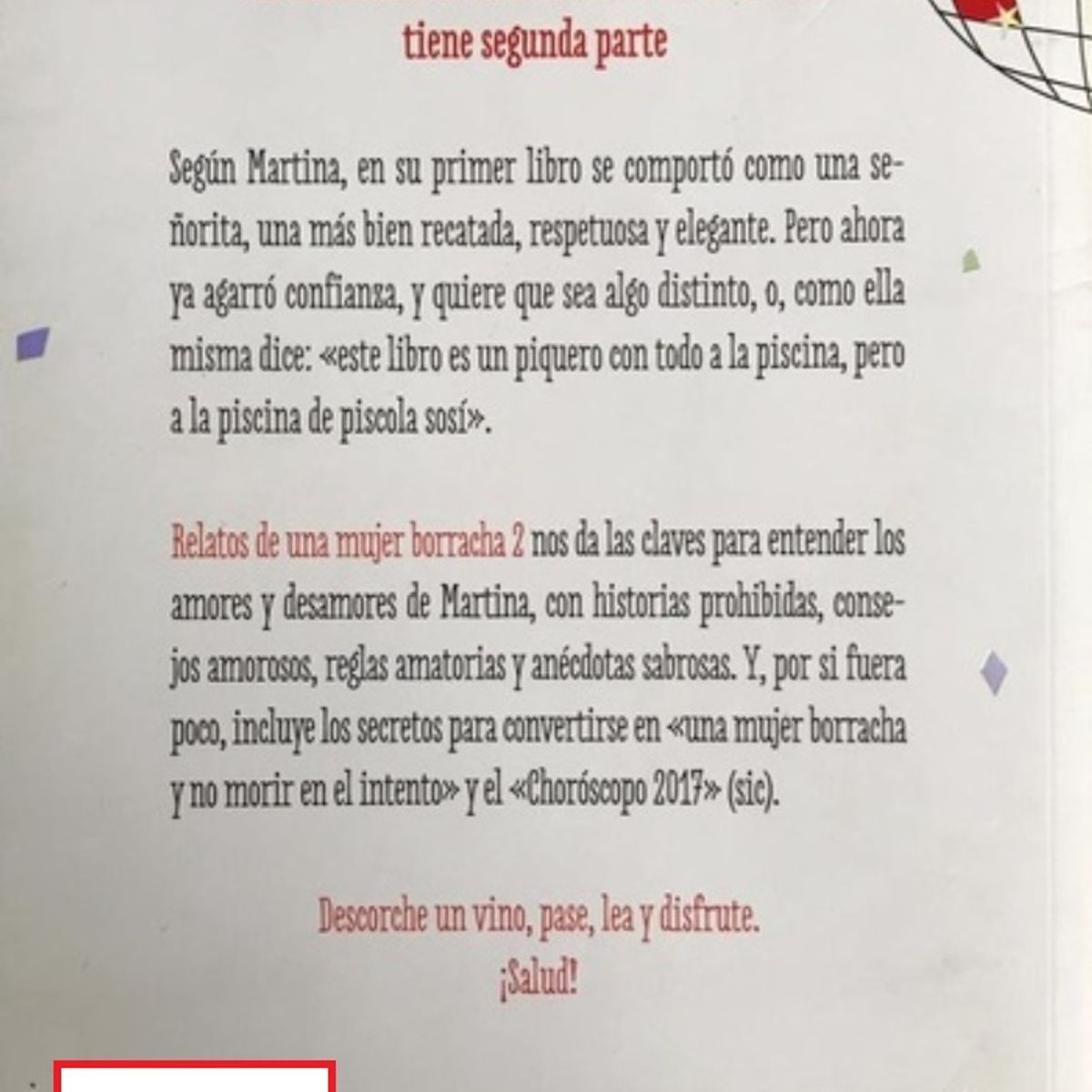TOP10BOOKS - LIBRO Relatos De Una Mujer Borracha 2 - Relatos De Una Mujer Borracha 2