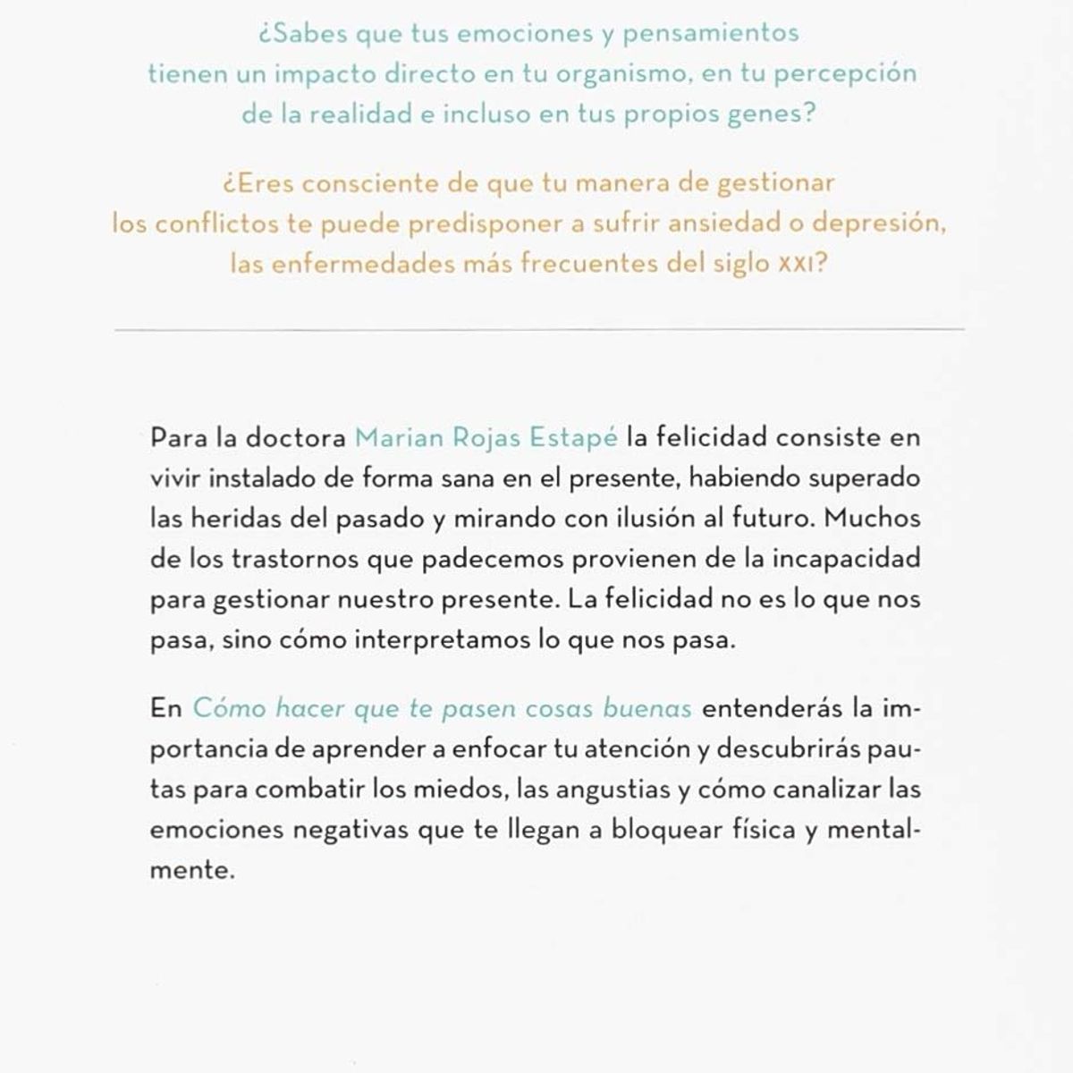 TOP10BOOKS - LIBRO Cómo Hacer Que Te Pasen Cosas Buenas