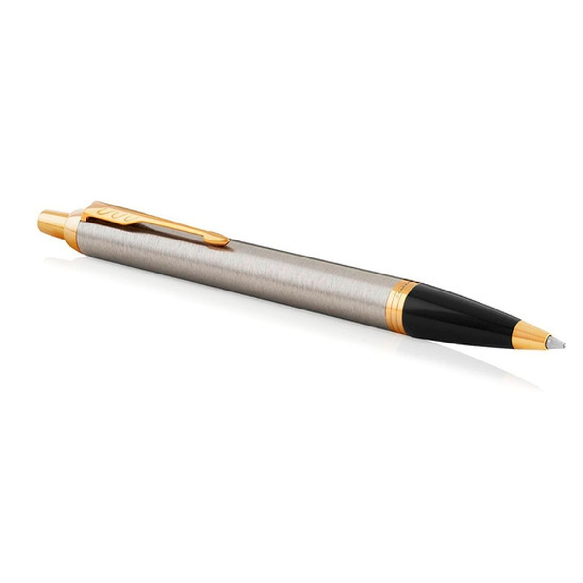 PARKER - Lapicera Boligrafo Parker Im Brushed Metal Gt Gold