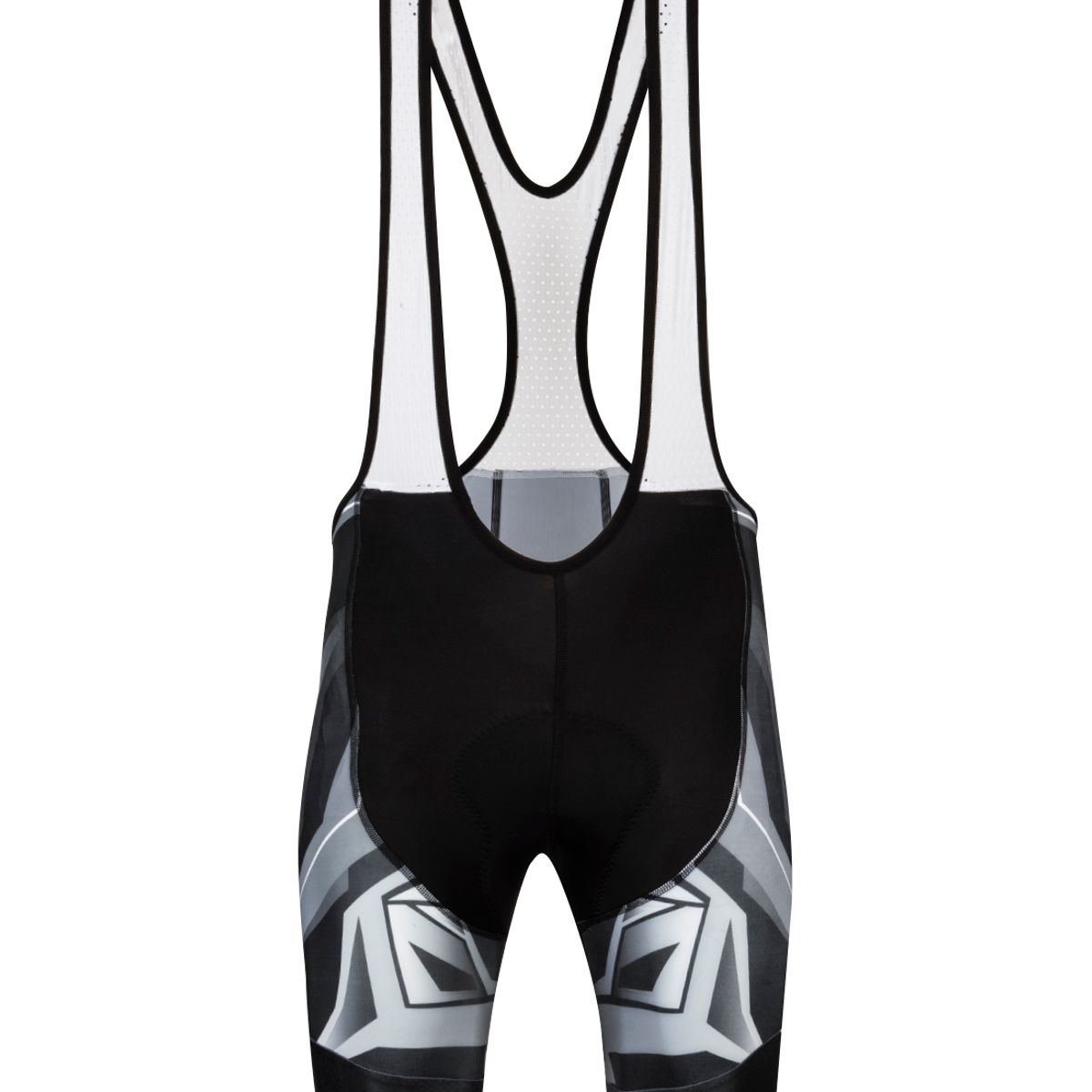 ATHLETIC SPORT - Calza con tirantes gris con negro