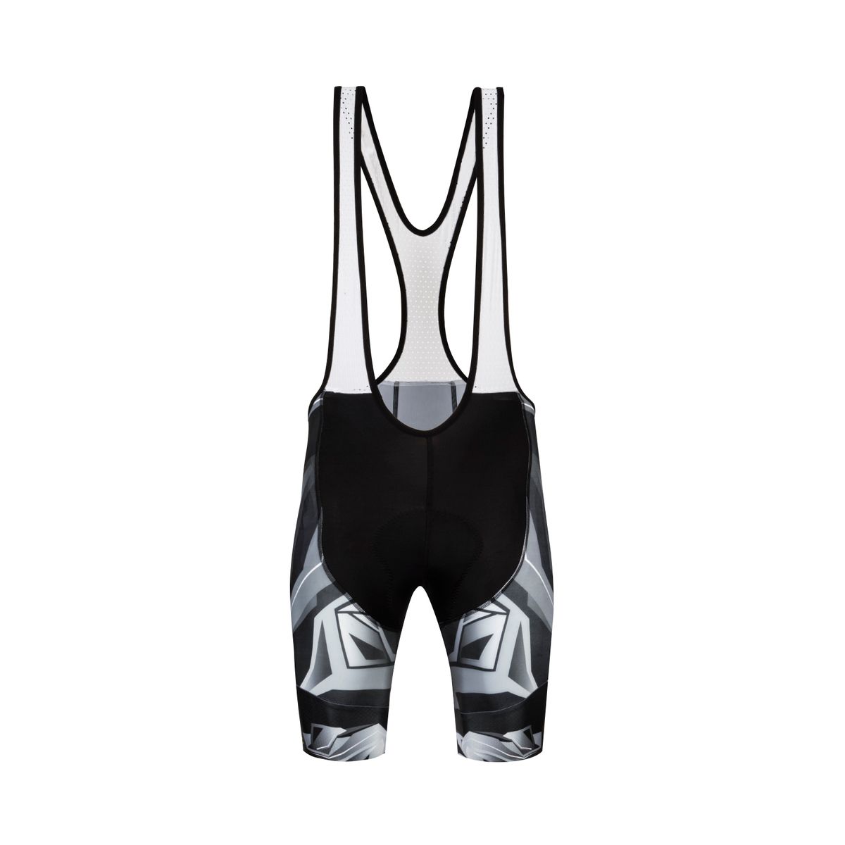 ATHLETIC SPORT - Calza con tirantes gris con negro