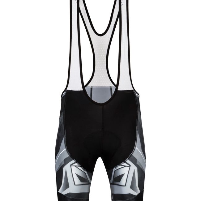 ATHLETIC SPORT - Calza con tirantes gris con negro