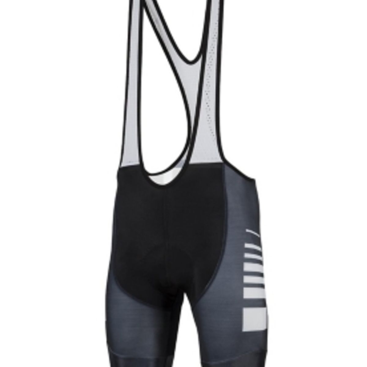 ATHLETIC SPORT - Calza con tirantes negro blanco rojo