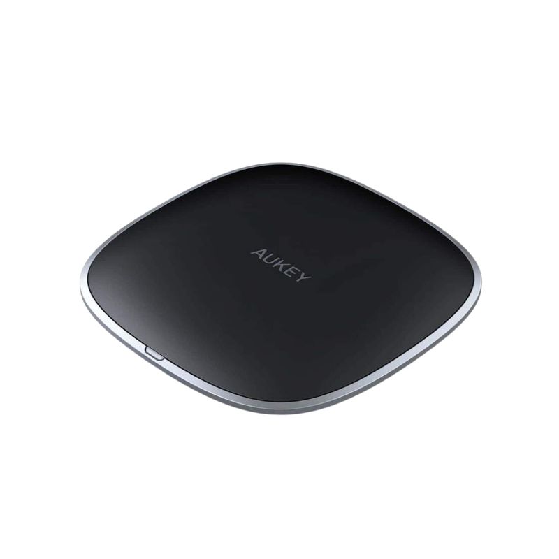 AUKEY - AUKEY Estación de carga Cargador inalámbrico Graphite Qi Negro - LC-C5 - Negro Grafito