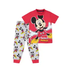 DISNEY - Pijama Niño Mickey Impactado Rojo