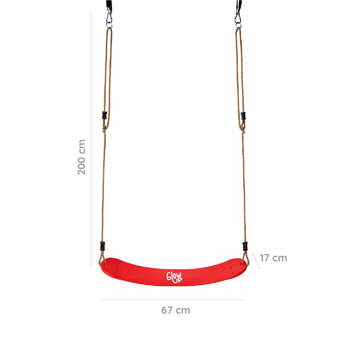 GLOWUP - Columpio Eva Rojo Glowup
