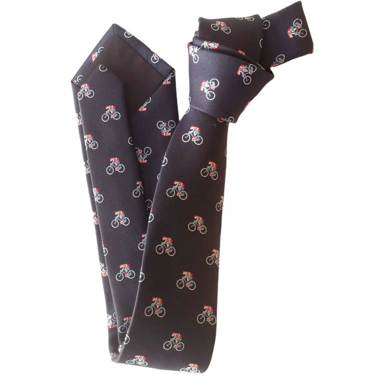 LUCIA CORBATAS - Corbata hombre diseño Ciclistas Tour Luciacorbatas