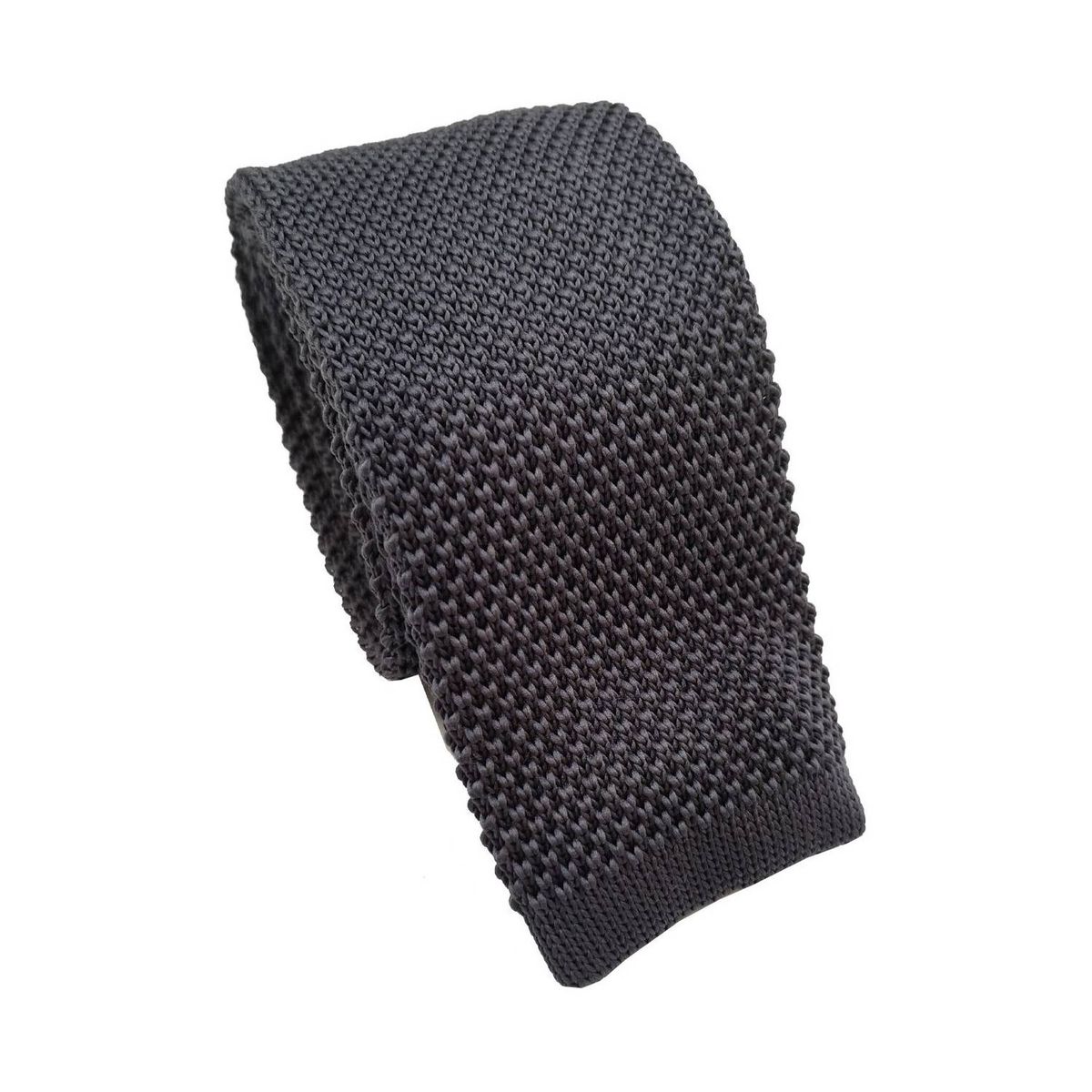 LUCIA CORBATAS - Corbata tejida marengo Luciacorbatas