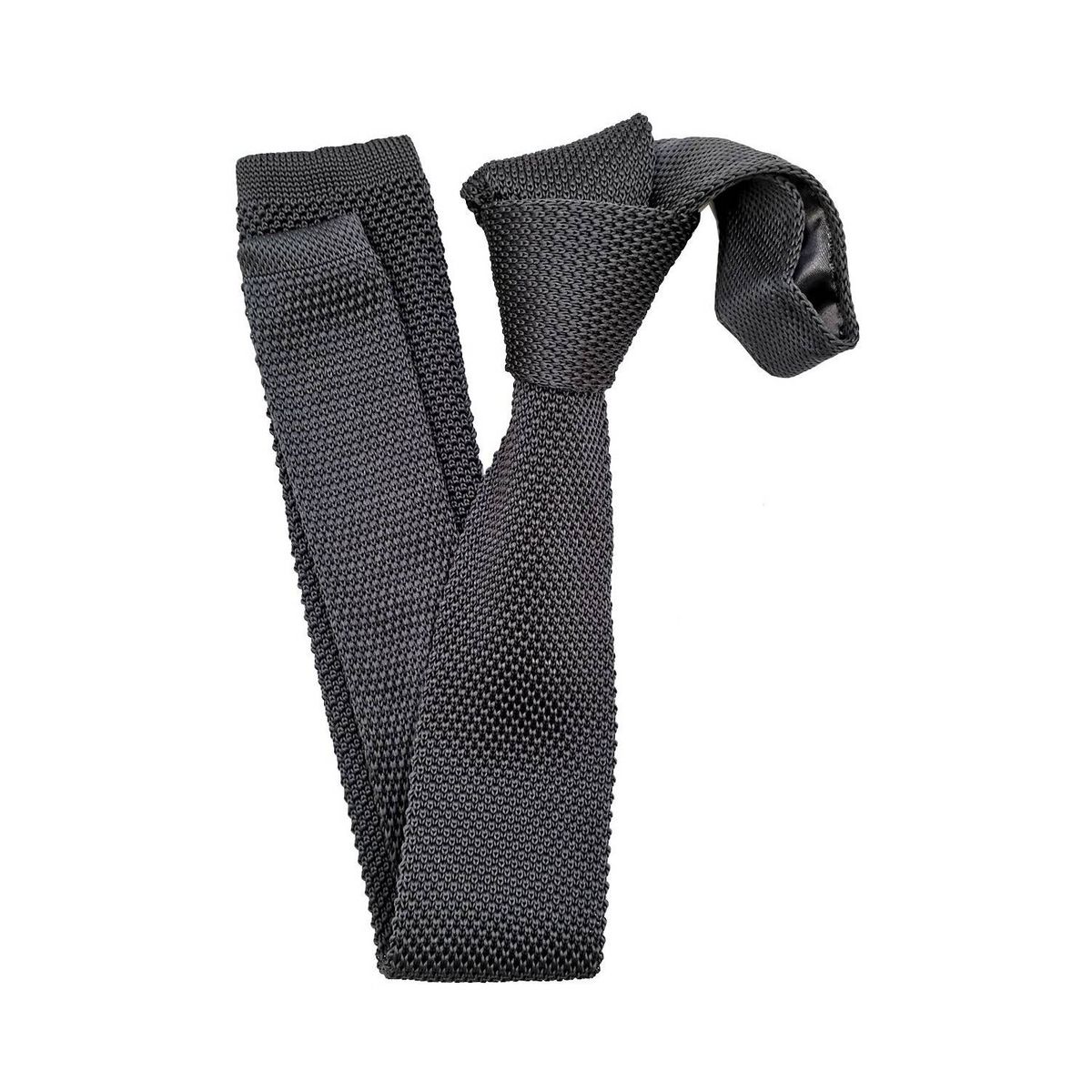 LUCIA CORBATAS - Corbata tejida marengo Luciacorbatas