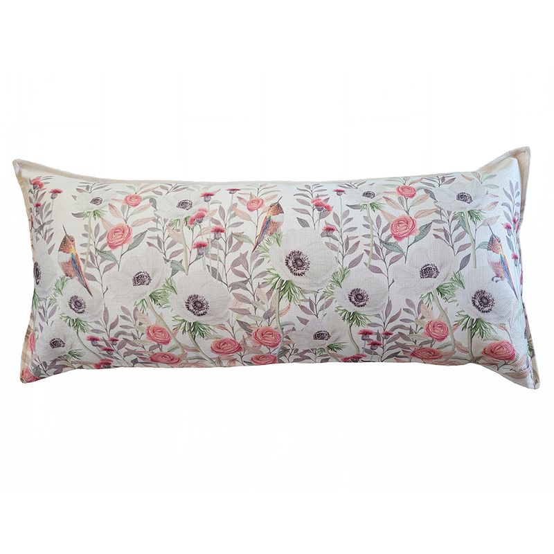 MARGARITA SCHEEL BY CASA ALVARINHO - FUNDA COJÍN MARISA ANÉMONE BLANCA XL