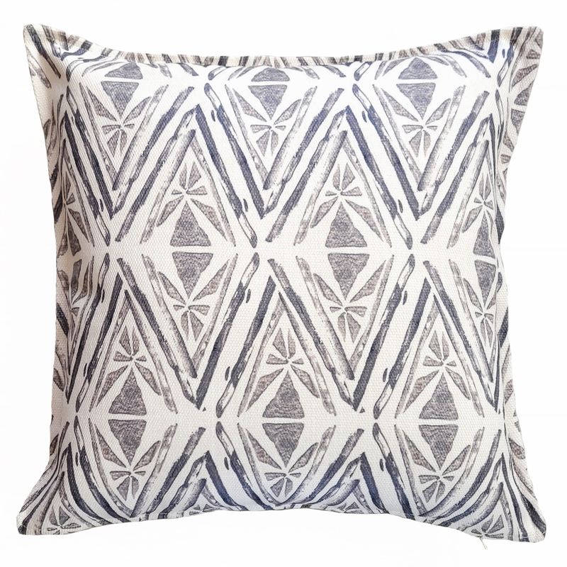 MARGARITA SCHEEL BY CASA ALVARINHO - FUNDA COJÍN MARISA ROMBOS TRIBALES 45X45