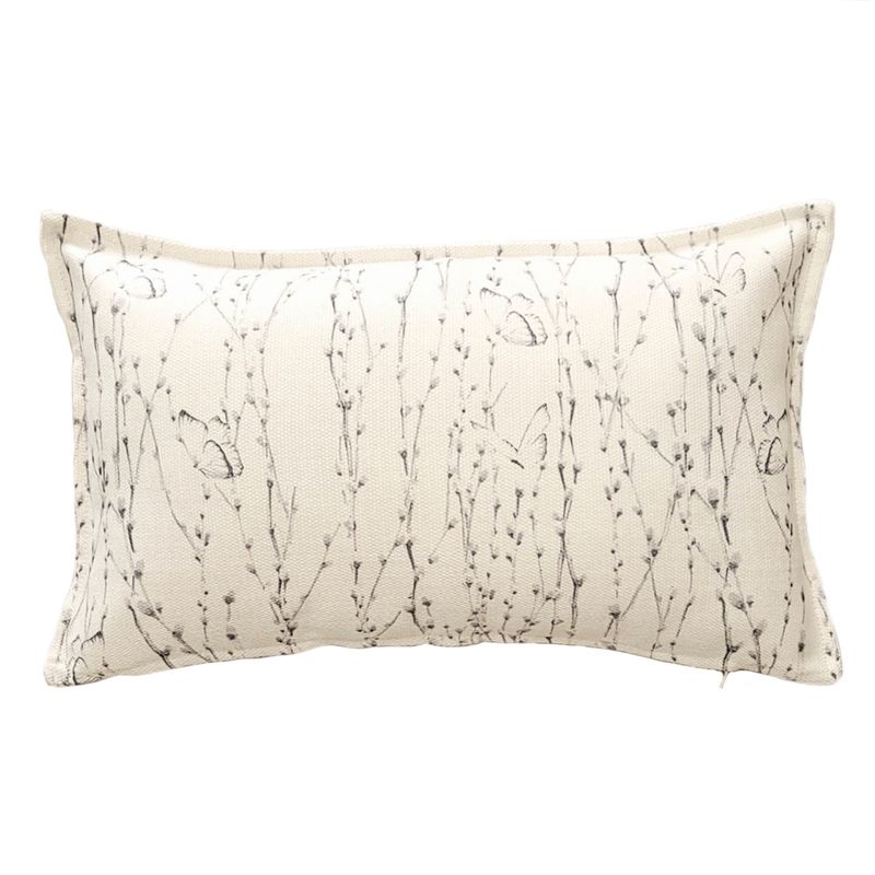 MARGARITA SCHEEL BY CASA ALVARINHO - FUNDA COJÍN MARISA BROTES Y MARIPOSAS 50X30