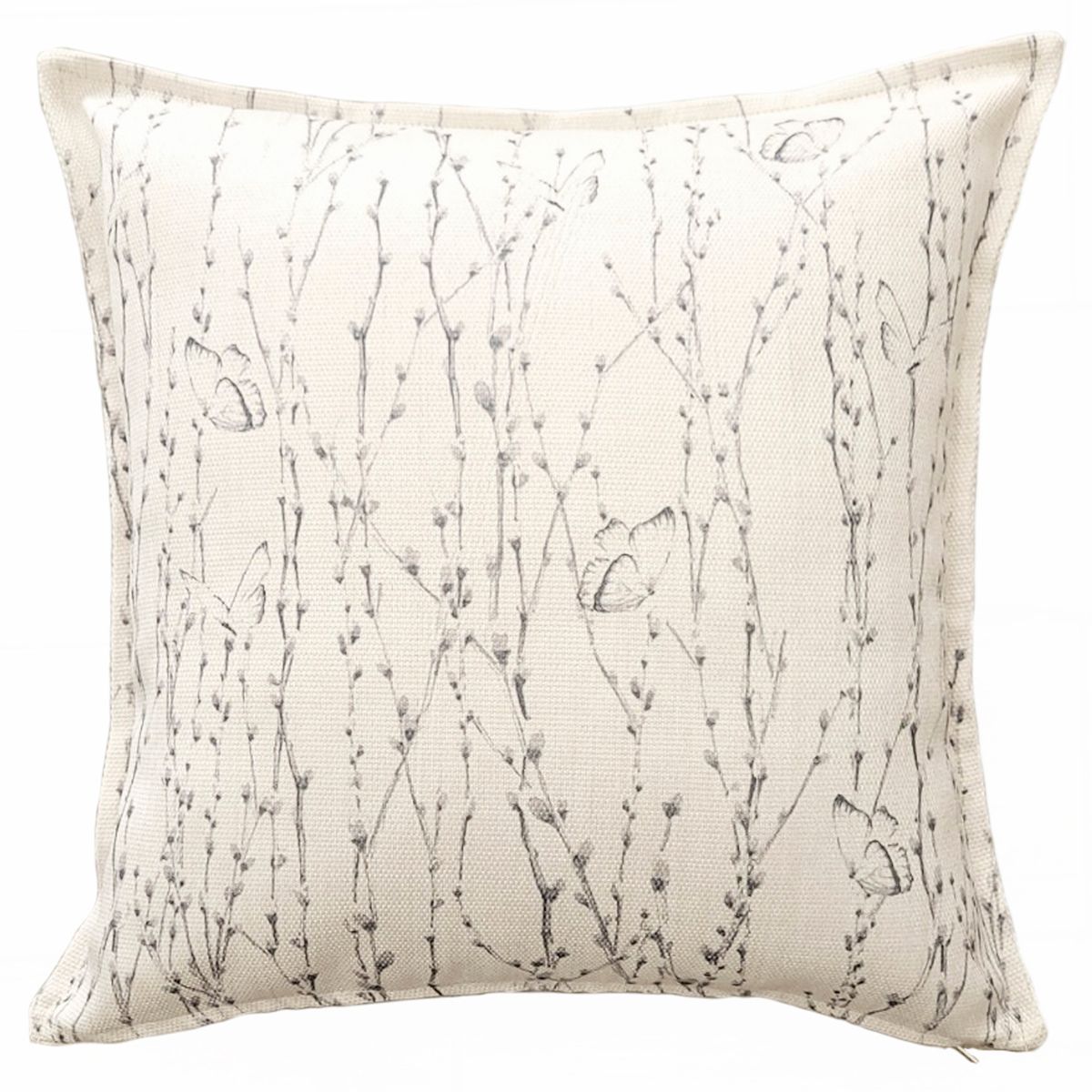 MARGARITA SCHEEL BY CASA ALVARINHO - FUNDA COJÍN MARISA BROTES Y MARIPOSAS 45X45…