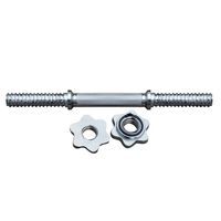 BARRA MANCUERNA CROMADA 14"" x 25 mm