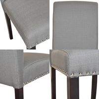 Pack 2 Sillas Comedor Imperial Gris
