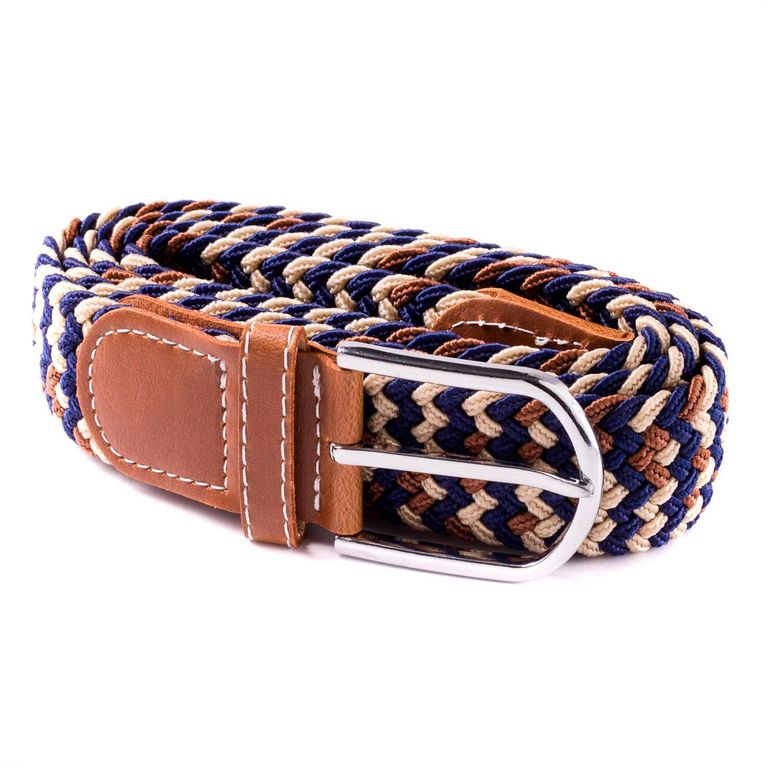 Cinturon hombre brickell modelo natura Azul TALLA UNICA