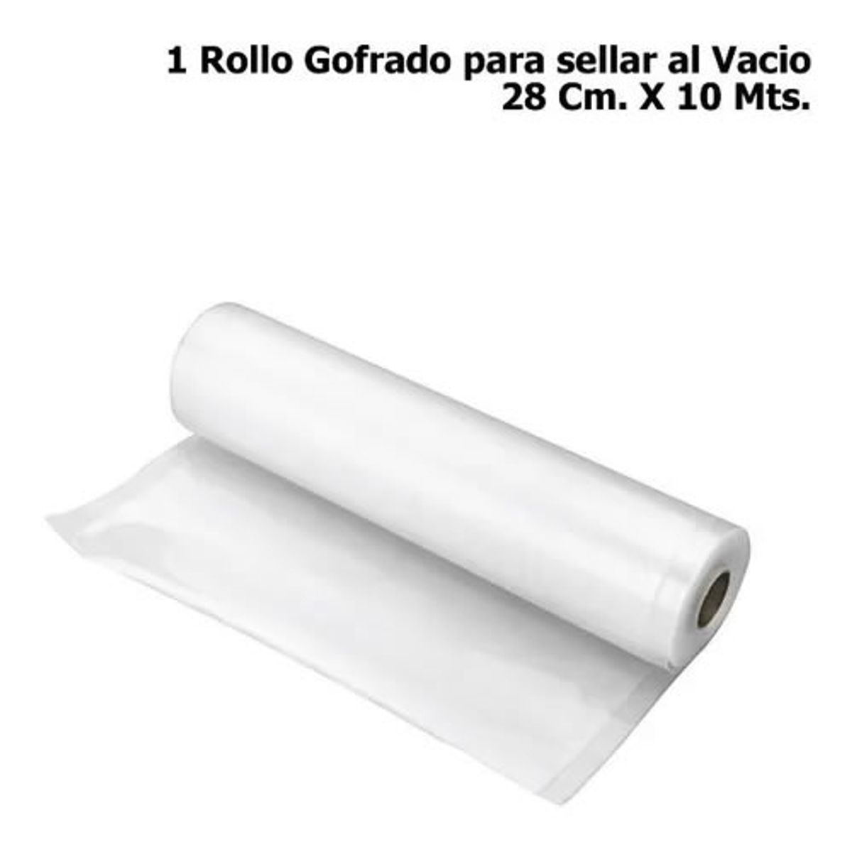 GENERICO - Rollo Bolsas Para Sellar Al Vacio 28cm X 10m