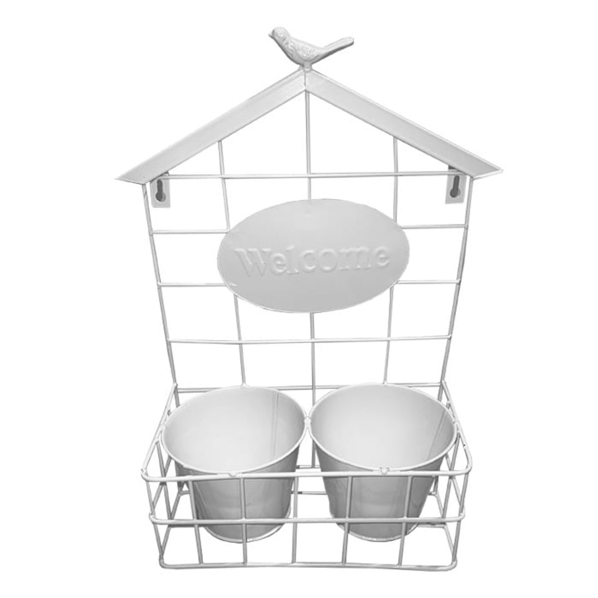 BRIC - Macetero Colgante Blanco