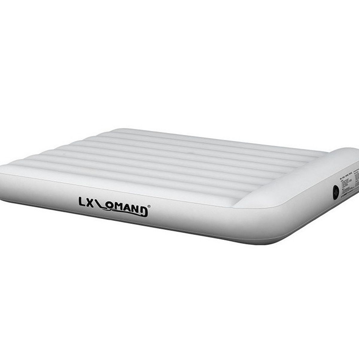 CRUSEC - Colchón Inflable Blanco Cama Portatil Con Inflador Incluido