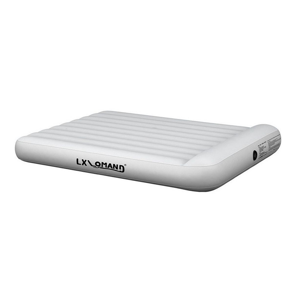 CRUSEC - Colchón Inflable Blanco Cama Portatil Con Inflador Incluido