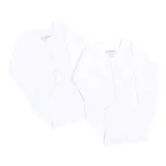 INFANTI - Bipack Pilucho Blanco Unisex Talla 3-6 Meses