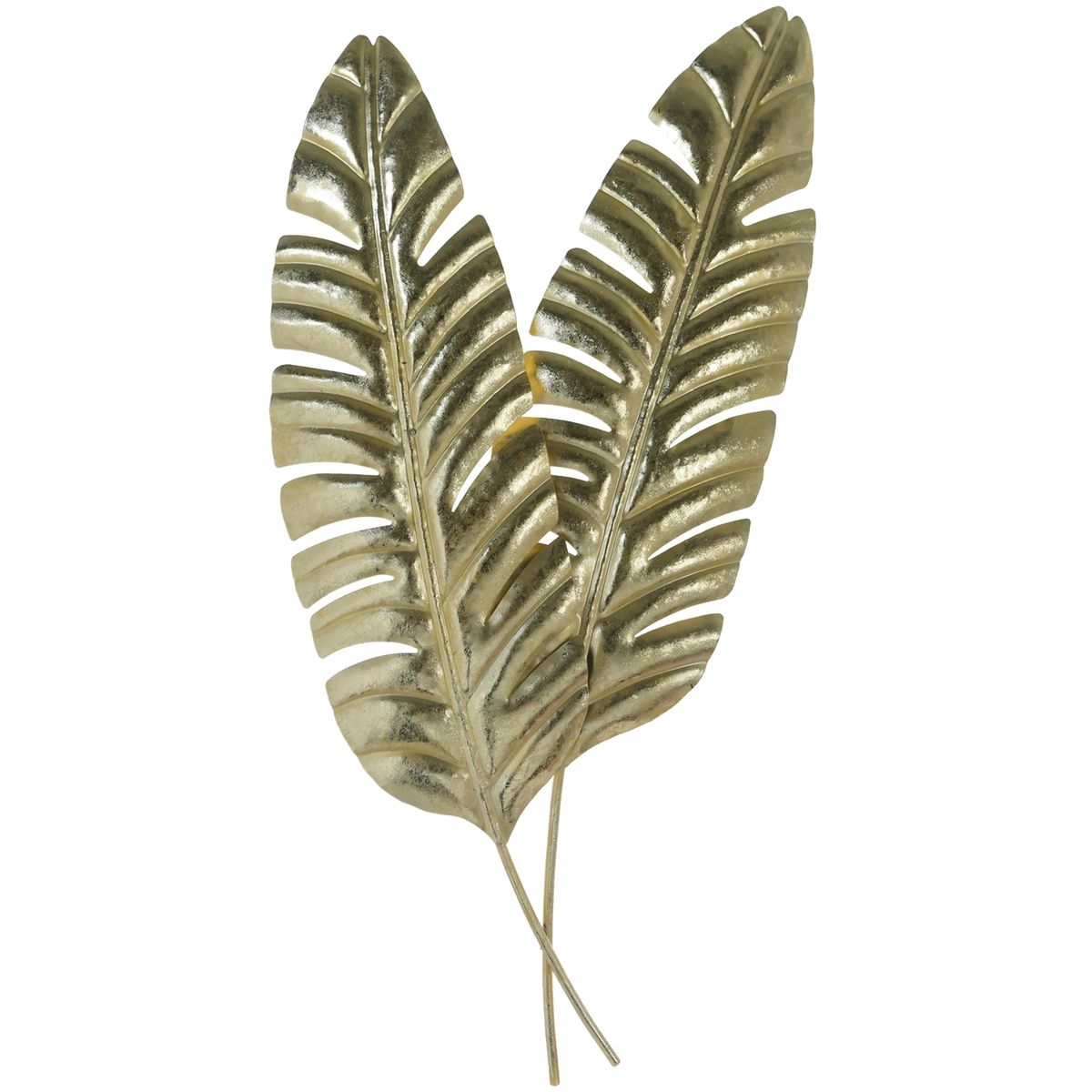 MALLORCA - Placa Mural Decorativa Hoja Musa Doble Gold