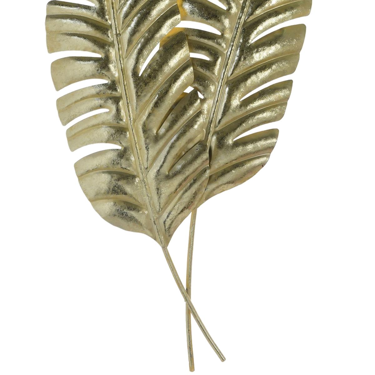 MALLORCA - Placa Mural Decorativa Hoja Musa Doble Gold