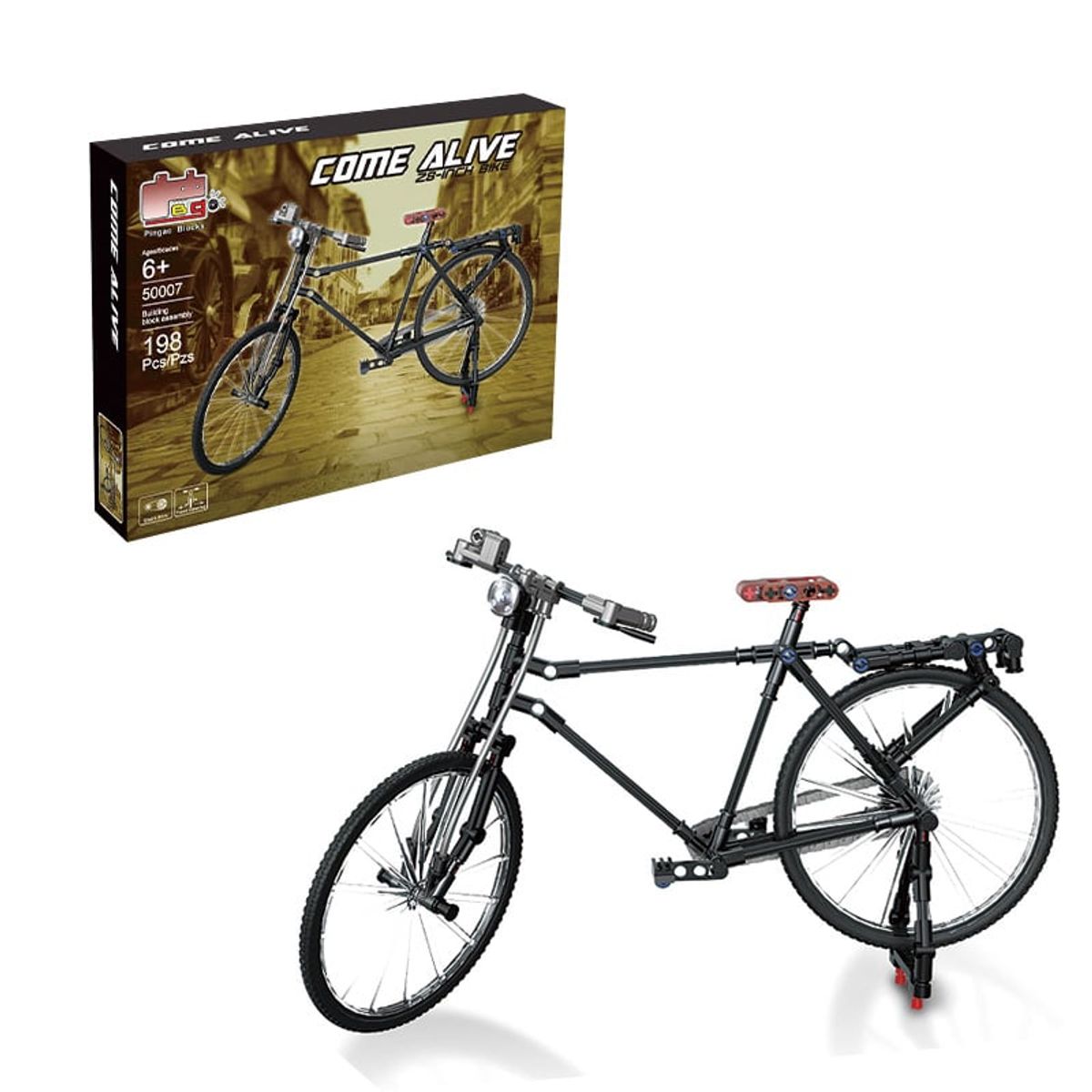 HANYE - Bicicleta a Escala Armable - 198 pcs