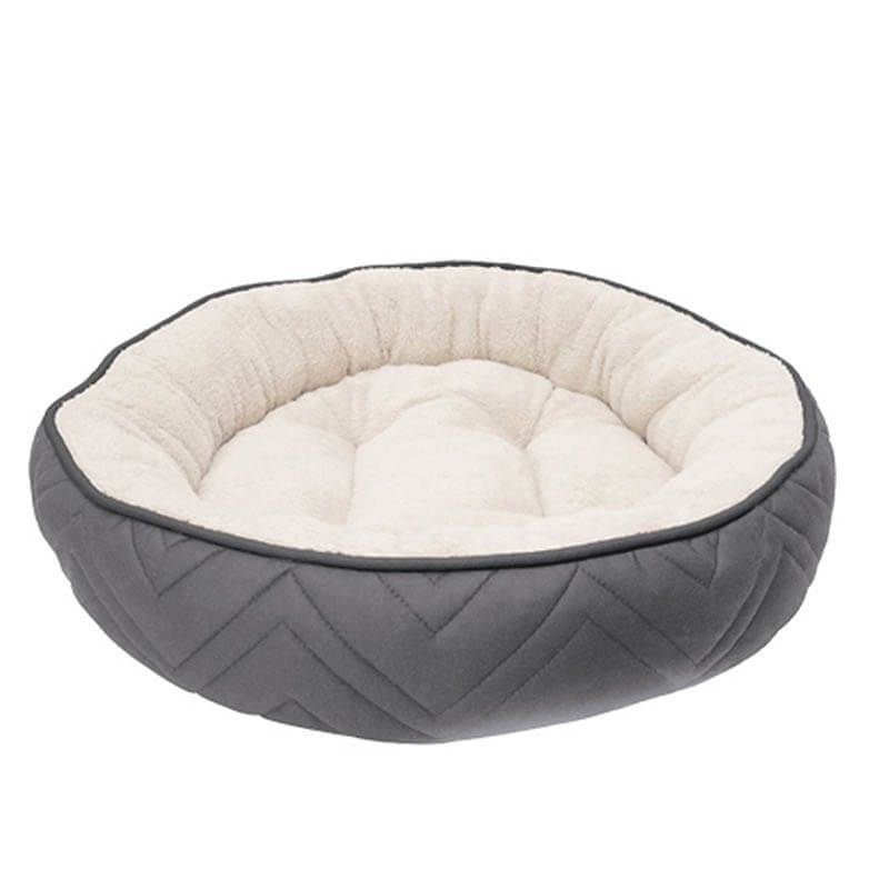 DOG IT - Dogit Cama Perro Dreamwell Redonda 56cms GrisBlanco