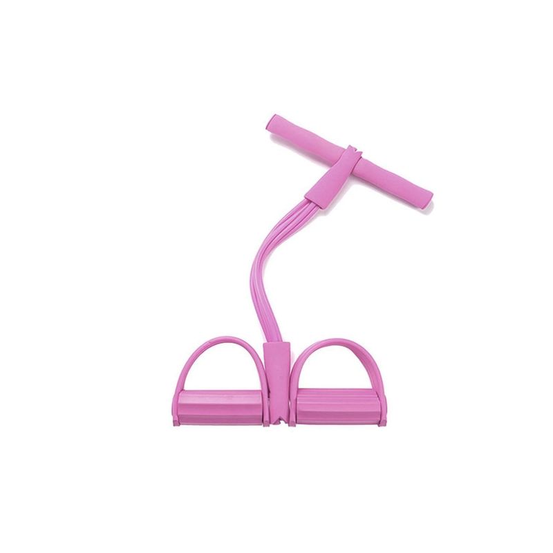 DBLUE - Banda Elástica Tubo Flexible Con Pedales Para Ejercicio