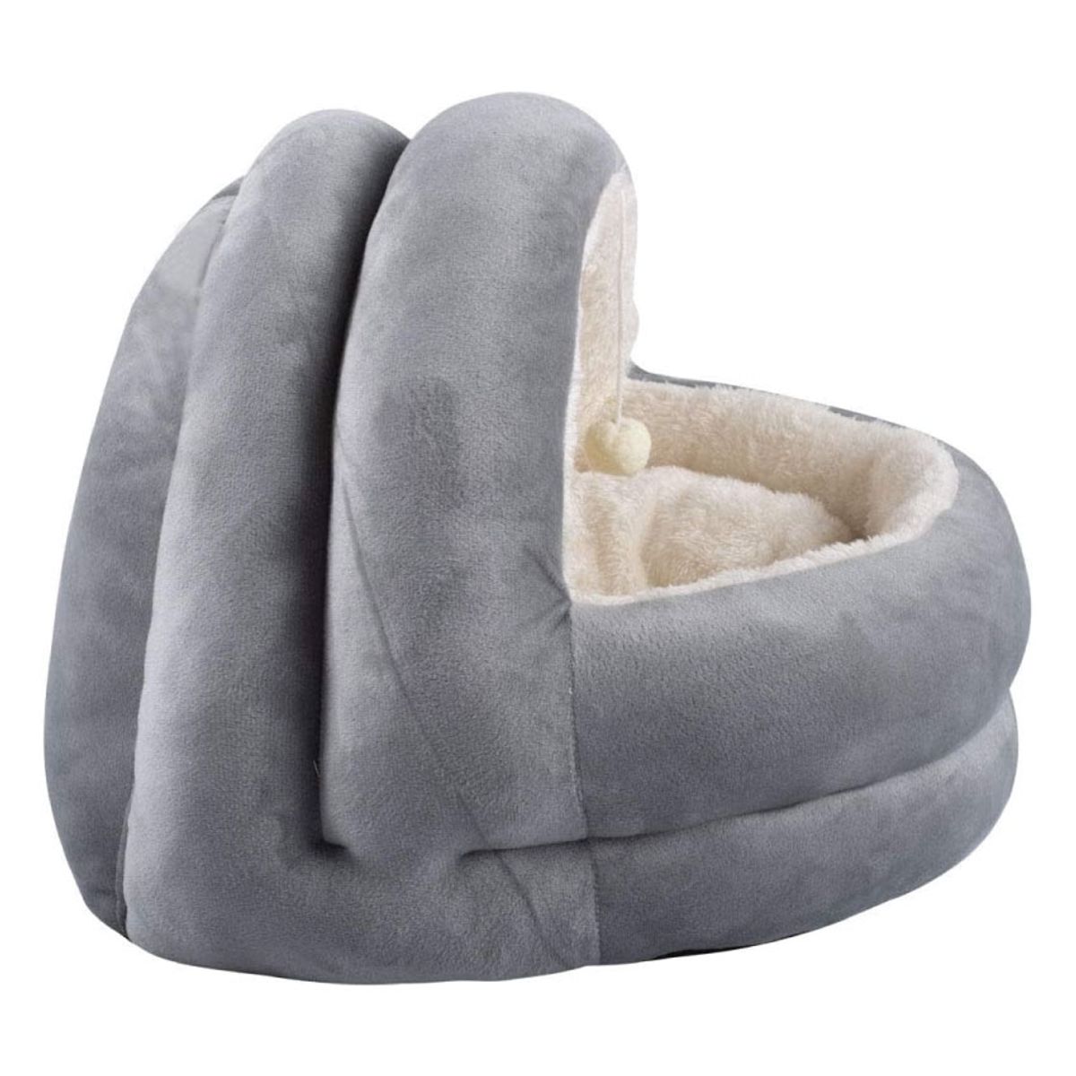 PAWISE - Cama Pawise Iglú con Felpa Para Gato