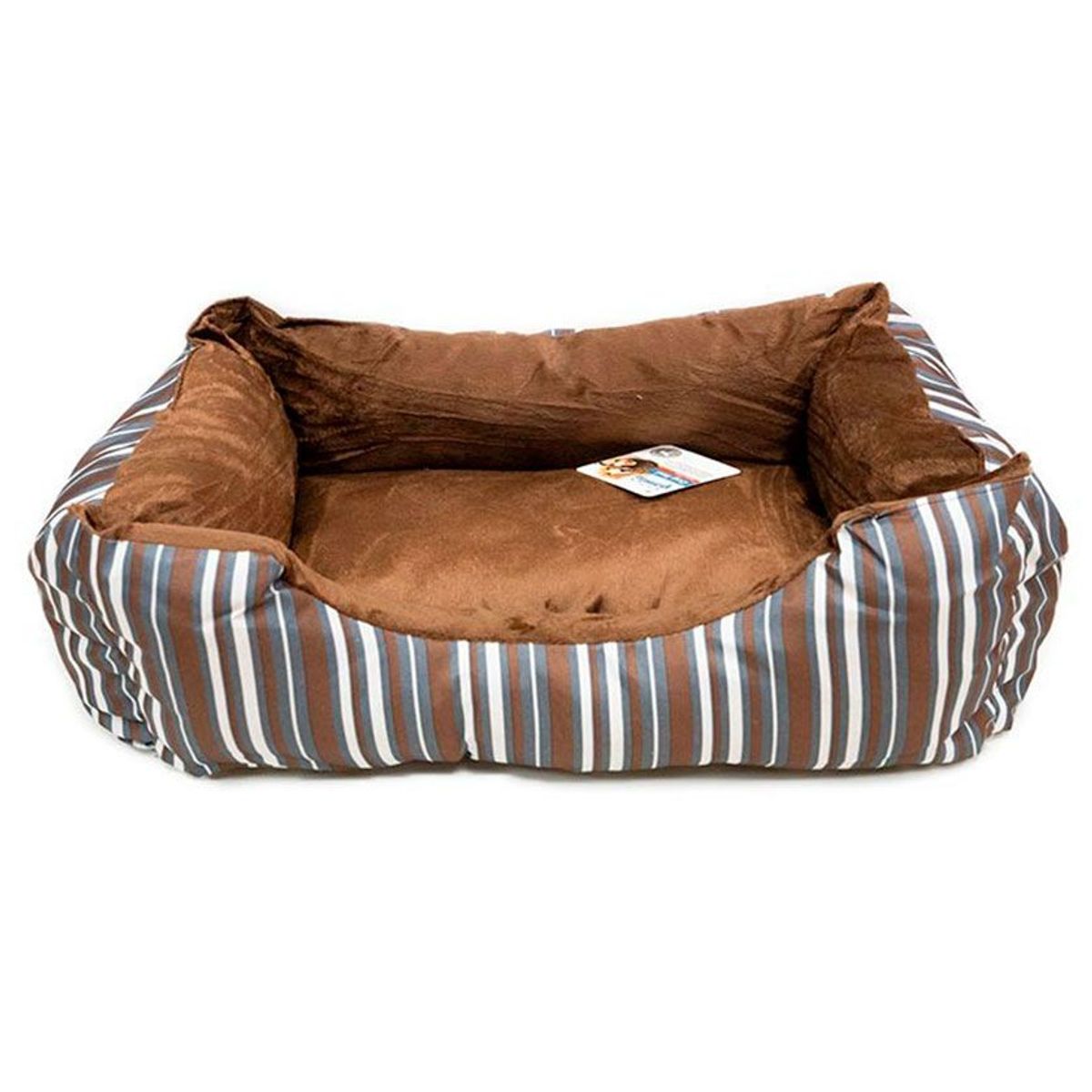 PAWISE - Cama Pawise Rectangular 38 x 50cms Para Perro, Color Cafe